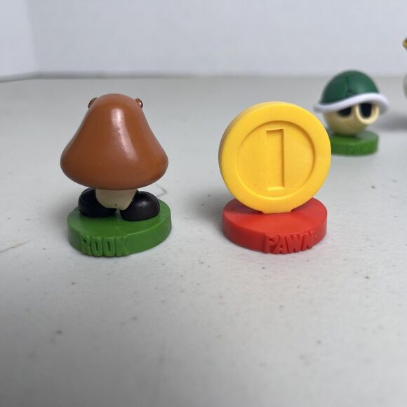 Nintendo Super Mario Bros Chess Set Replacement Piece Koopa Goomba Cake Toppers - Picture 10 of 14